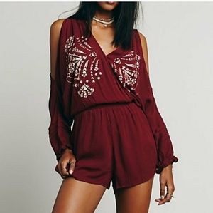 FREE PEOPLE Love Is All Around romper